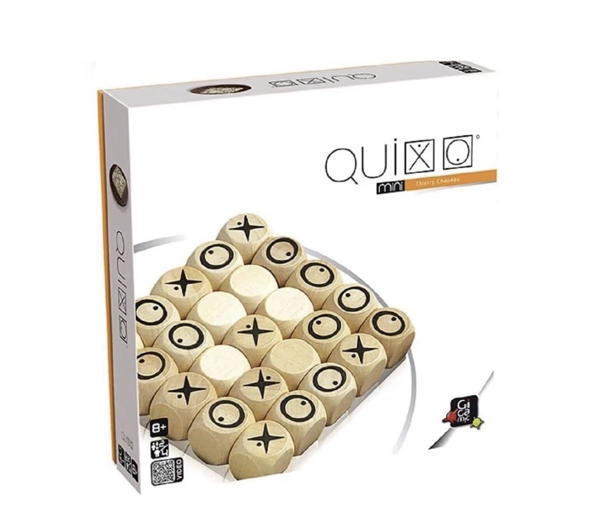 Quixo Mini Wooden Strategy Board Game by Thierry Chapeau