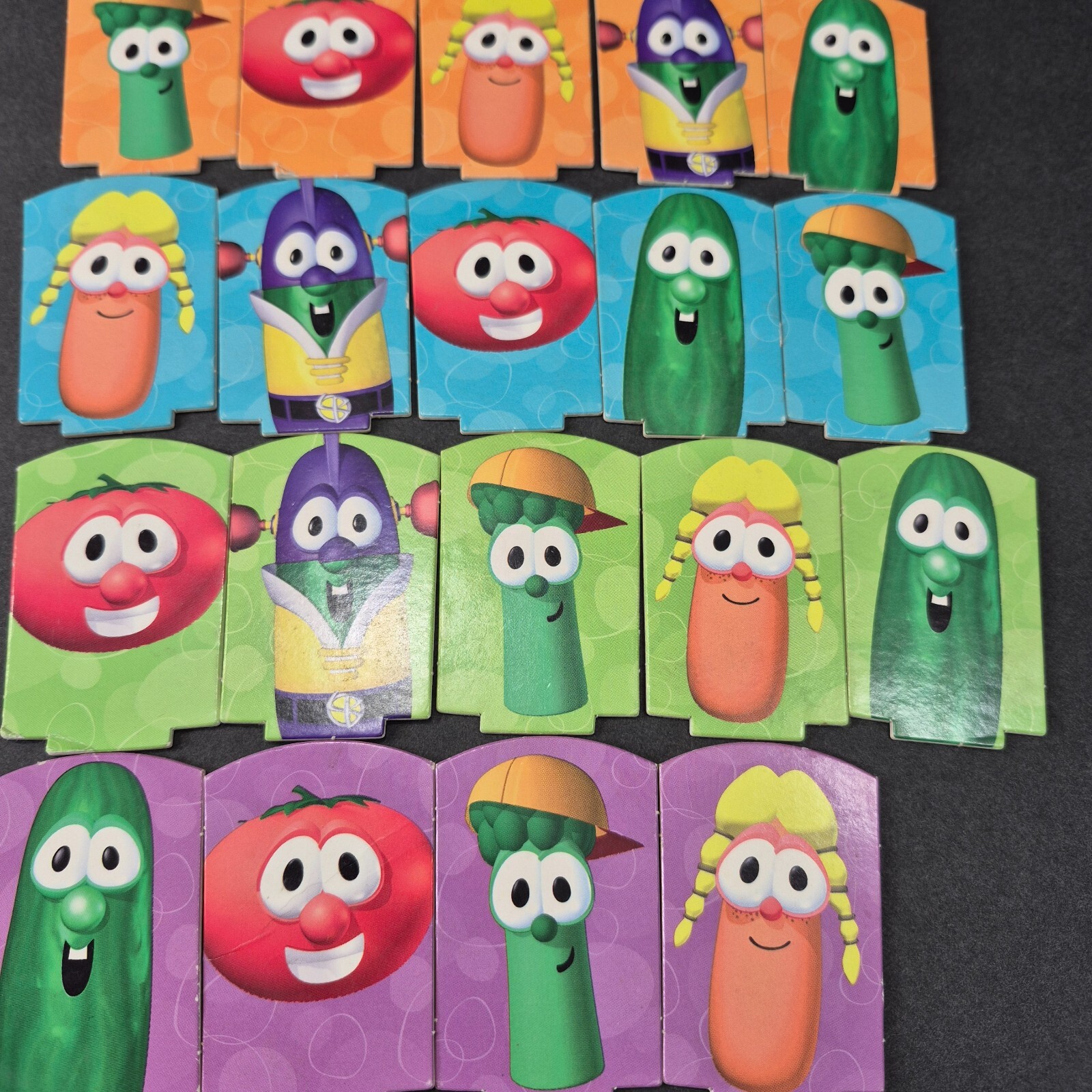 Vtg 1999 VeggieTales Don’t Sink in the Sink Game Talicor Replacement Characters