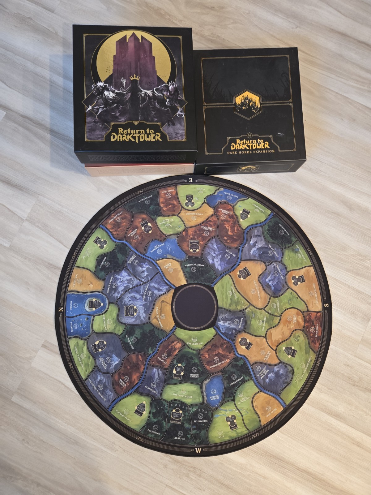 Restoration Games Return to Dark Tower Board Game Kickstarter Fully Painted