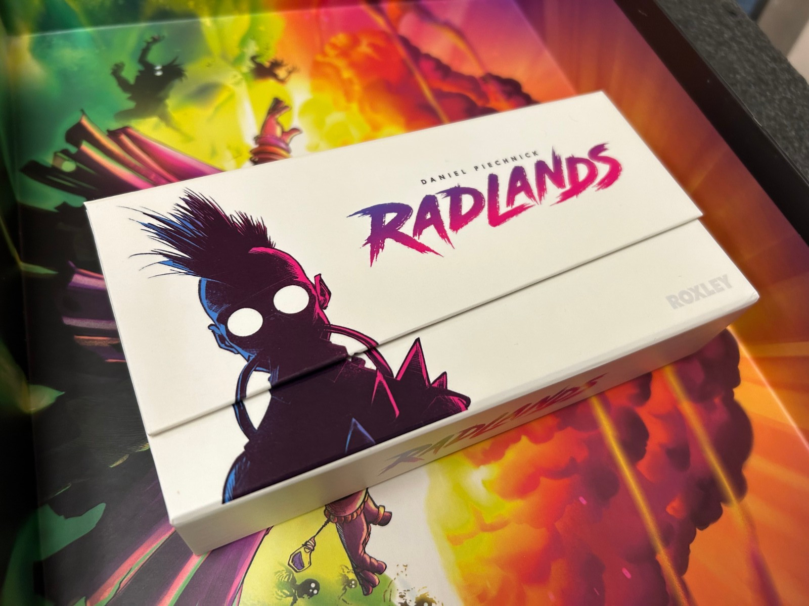 RARE Radlands Super Deluxe Board Game with Playmats, Roxley Games, 2021