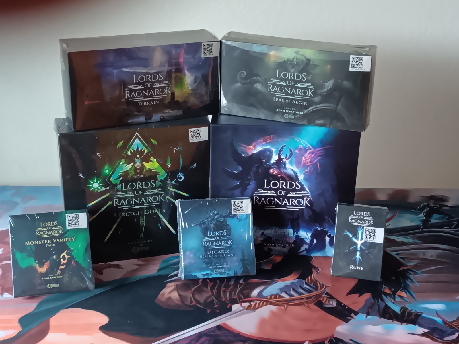 Lords of Ragnarok board game Awaken Realms NiS