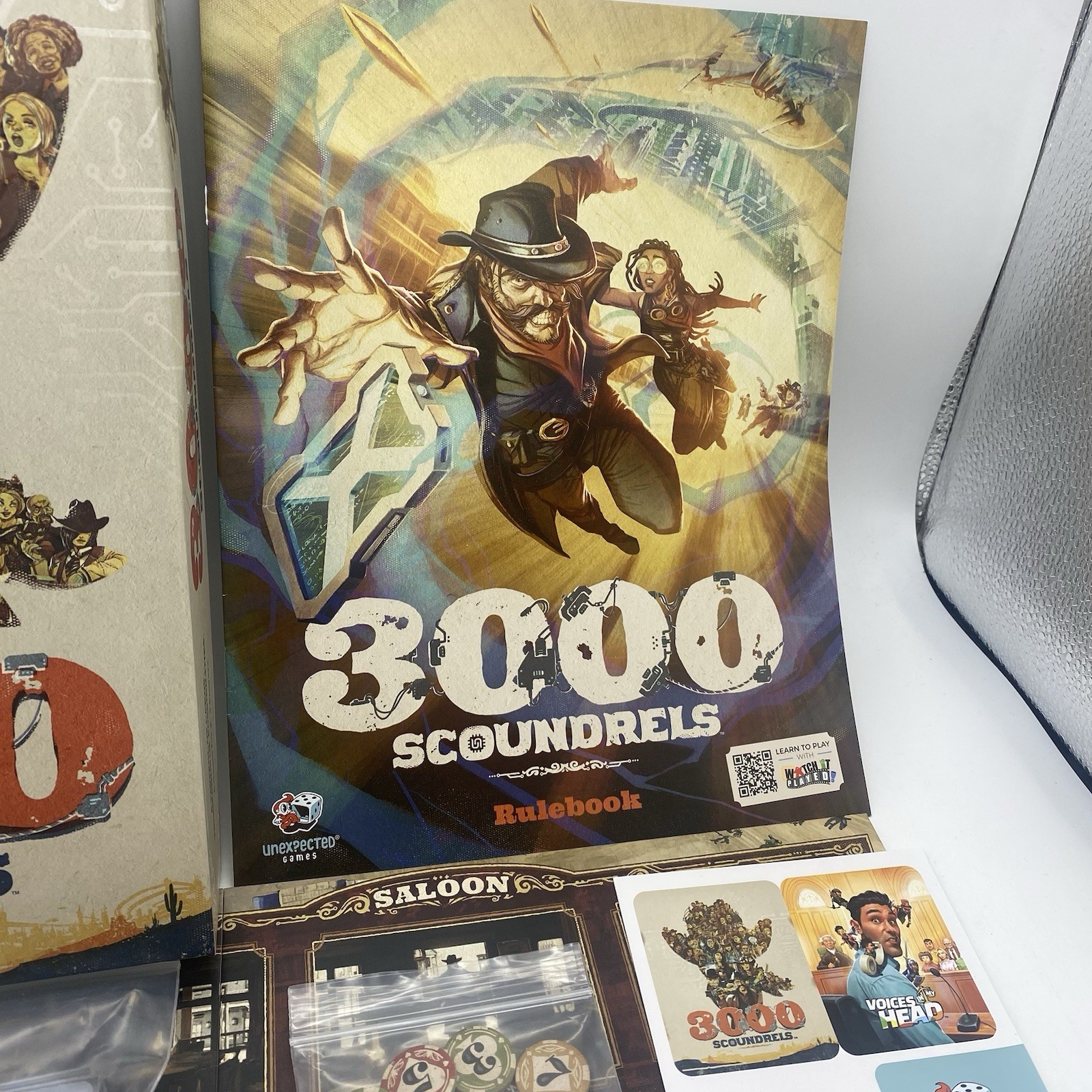3000 Scoundrels Board Game Unexpected Games Role Playing Card Game