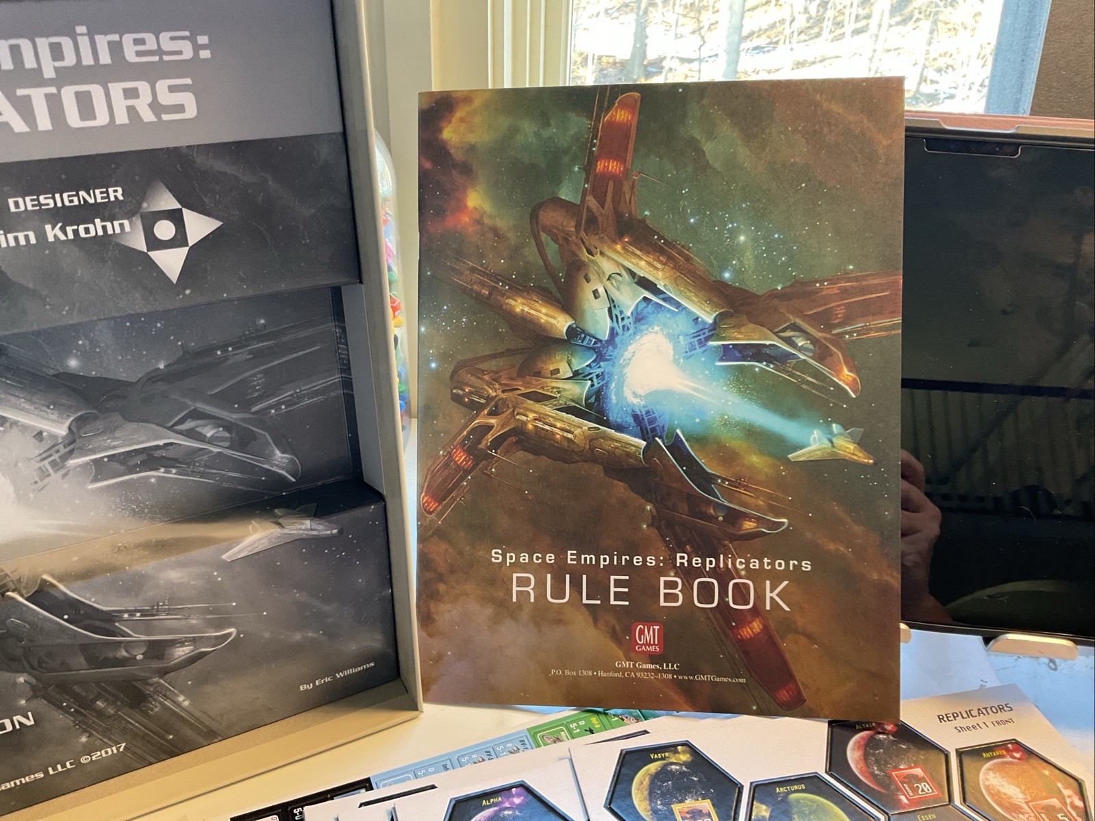 2017 – Space Empires: Replicators GMT Games GMT1717; OPENBOX – UNPUNCHED 🔥👀