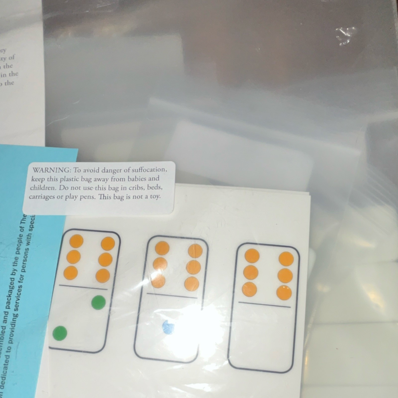 Keeping Busy Match the Dots Pre-Sorted Domino Set Ages 8+ Complete