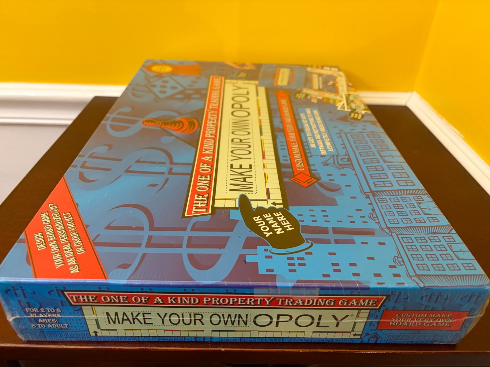 Sealed 1998 TDC Games Make Your Own Opoly Custom Board Game Creator #2100