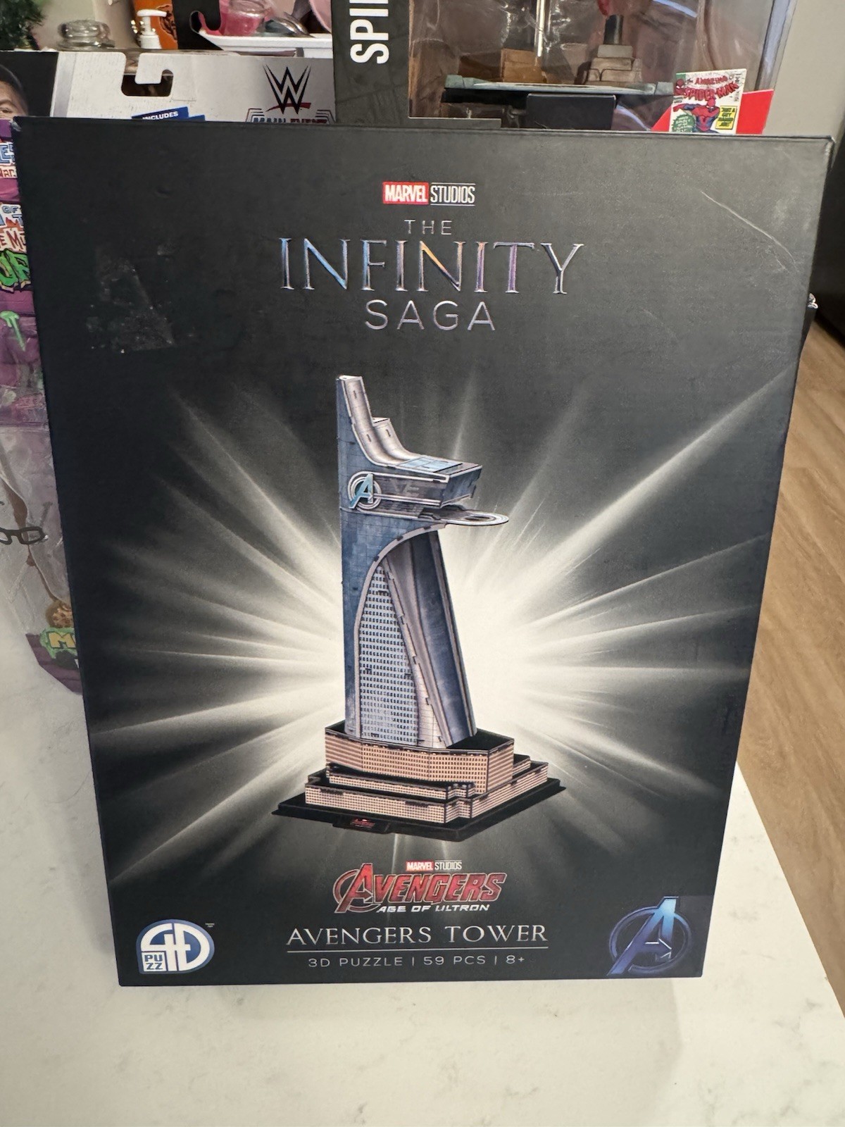 Marvel Avengers Tower 3D Puzzle 59 Pieces New The Infinity Saga ULTRON 4D