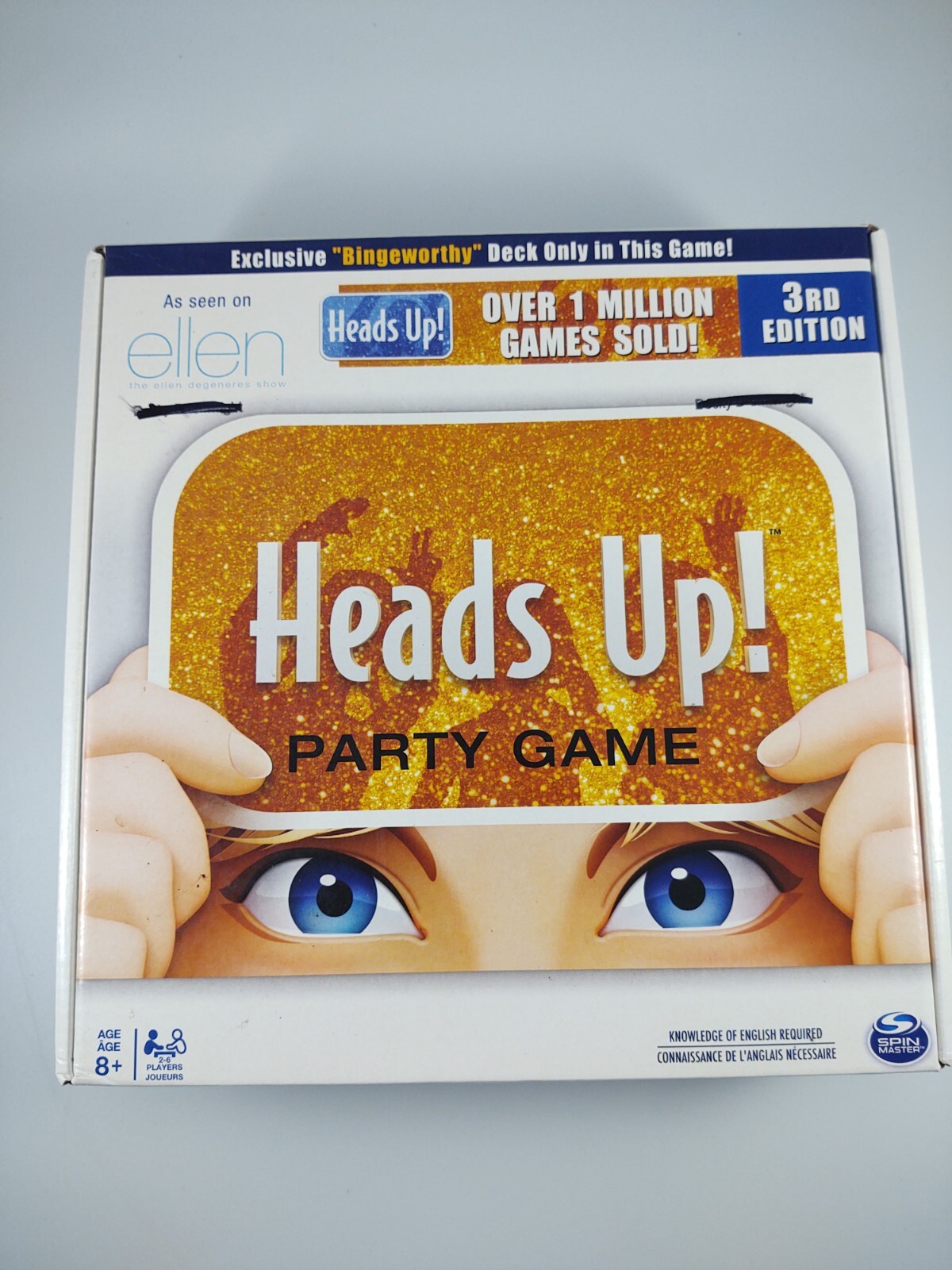 NEW Heads Up Party Game – 3rd Edition, As Seen On Ellen – 8+ Family Game Night