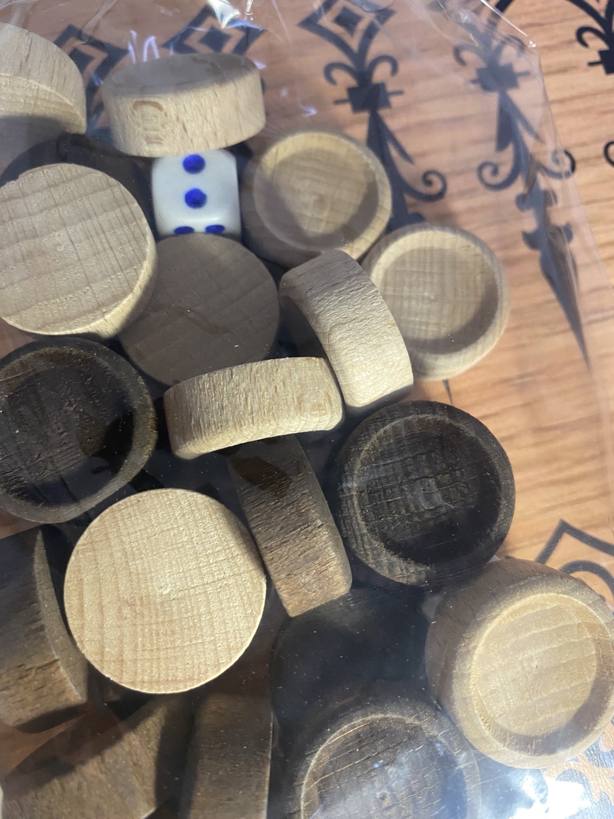 backgammon Handmade Wooden Backgammon Set “eastern” – Large Board 40-40 см