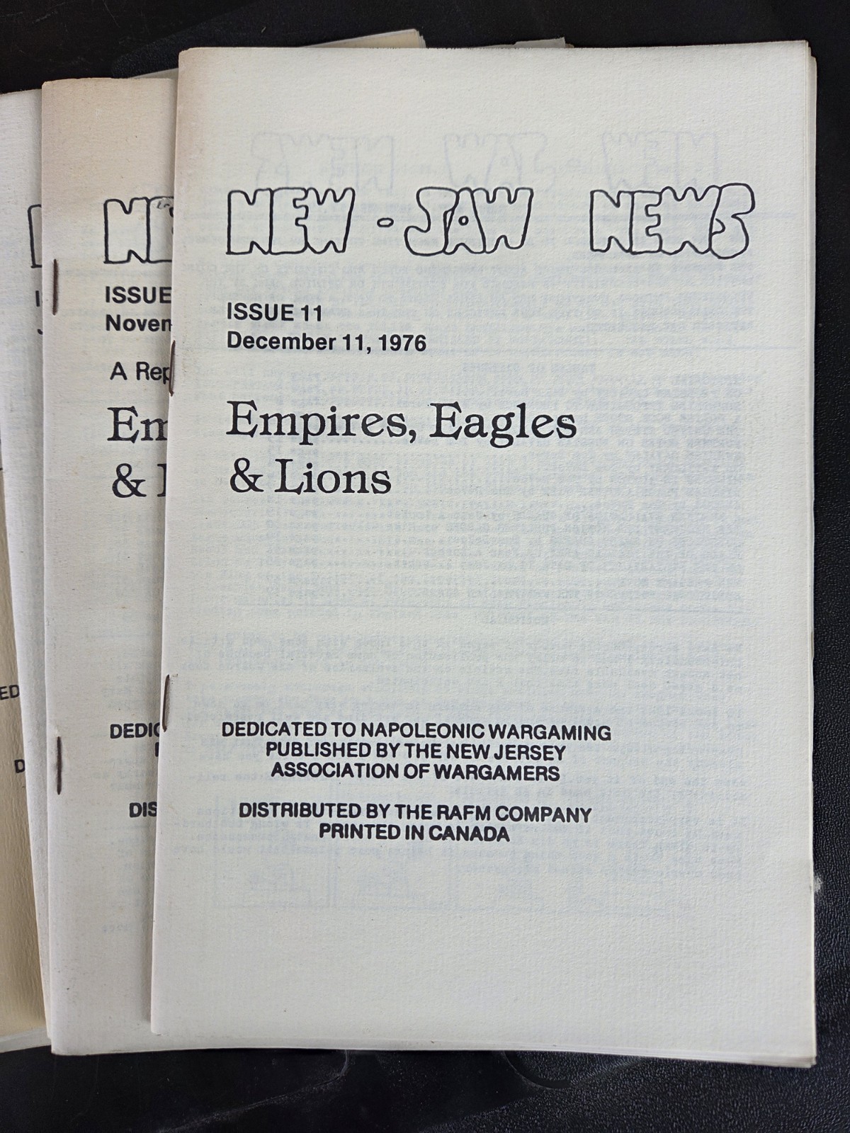 Big Lot 1970s Wargaming Pamphlets & Booklets-Empires, Eagles & Lions- Great Cond