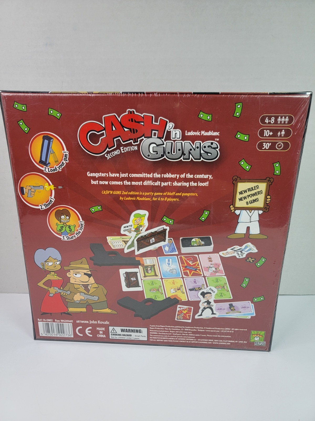 Cash n Guns Second Edition NEW! Free Shipping!