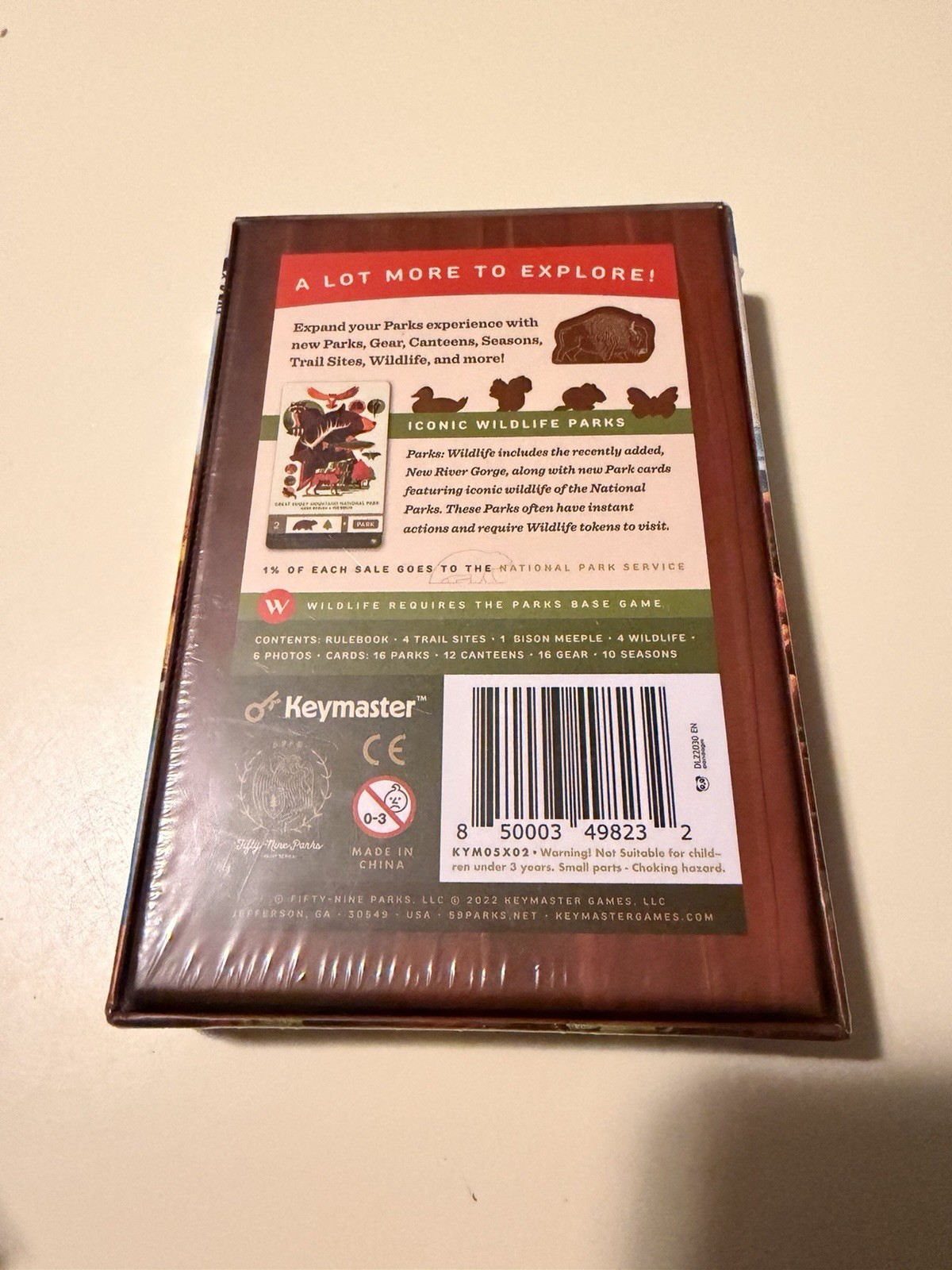 PARKS Board Game w/ Nightfall & Wildlife Expansions | Keymaster | SEALED 1st Ed.