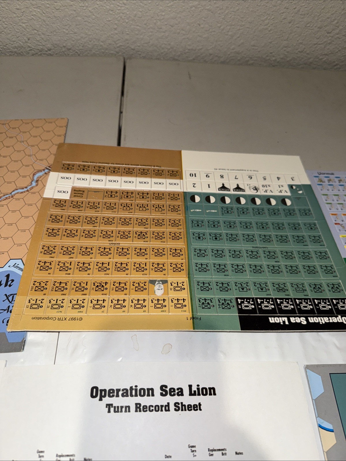 Command Magazine Issue 45: Game Supplement: Operation Sea Lion/Yarmuk: Unpunched