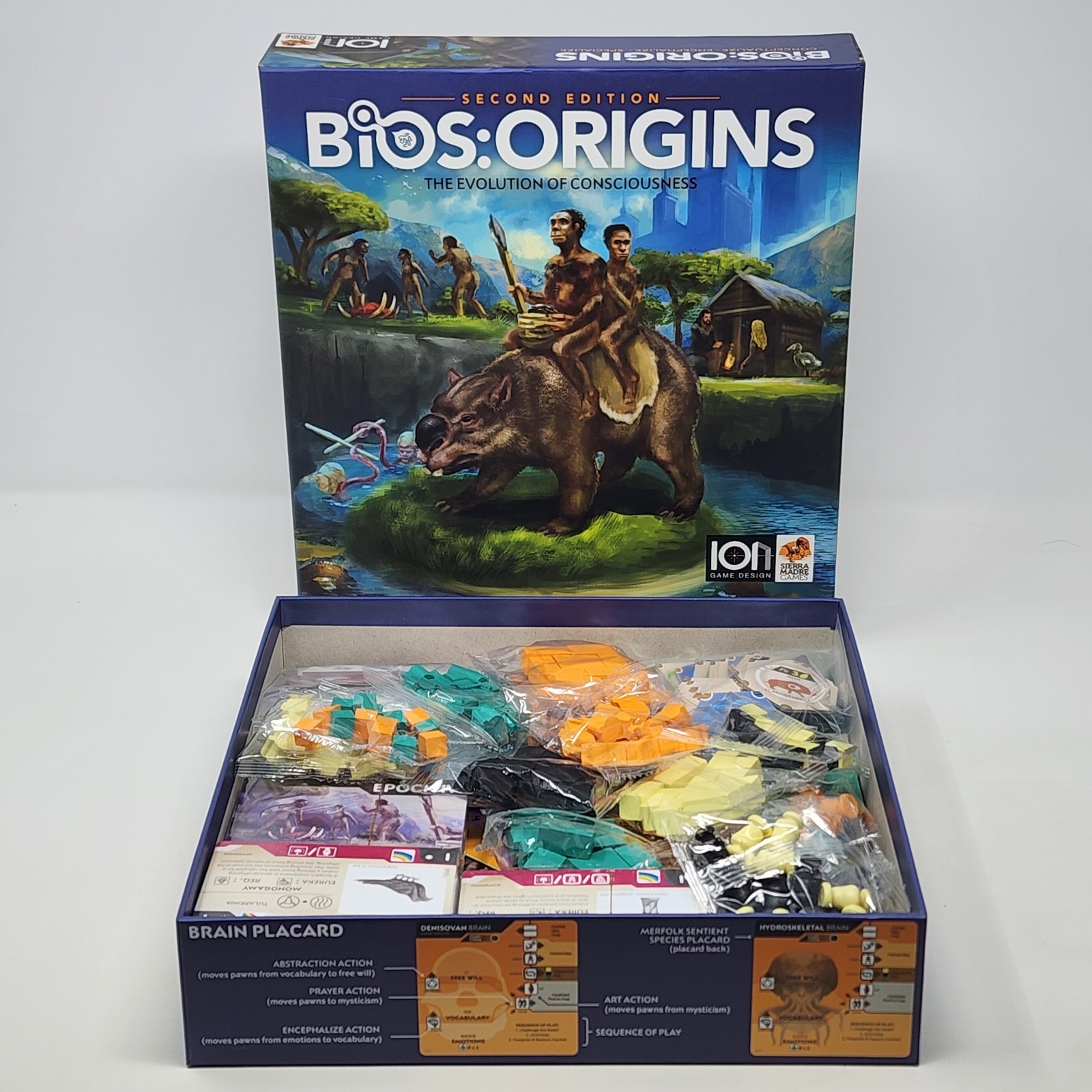 Bios : Origins 2nd Edition by Sierra Madre Games 2020 Ion Games Open Box NEW