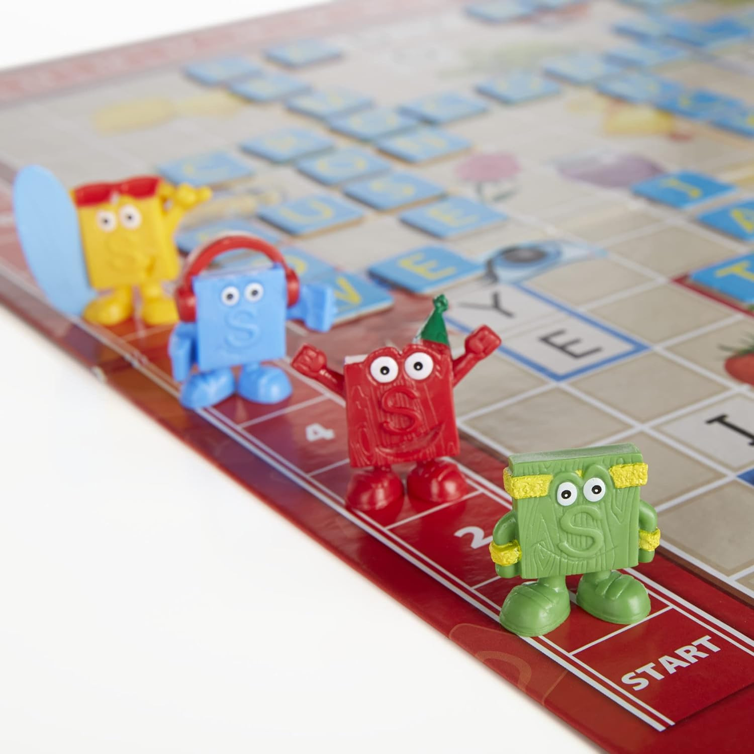 Scrabble Junior Board Game | 2-4 Players | Family Educational Word Games for Kid