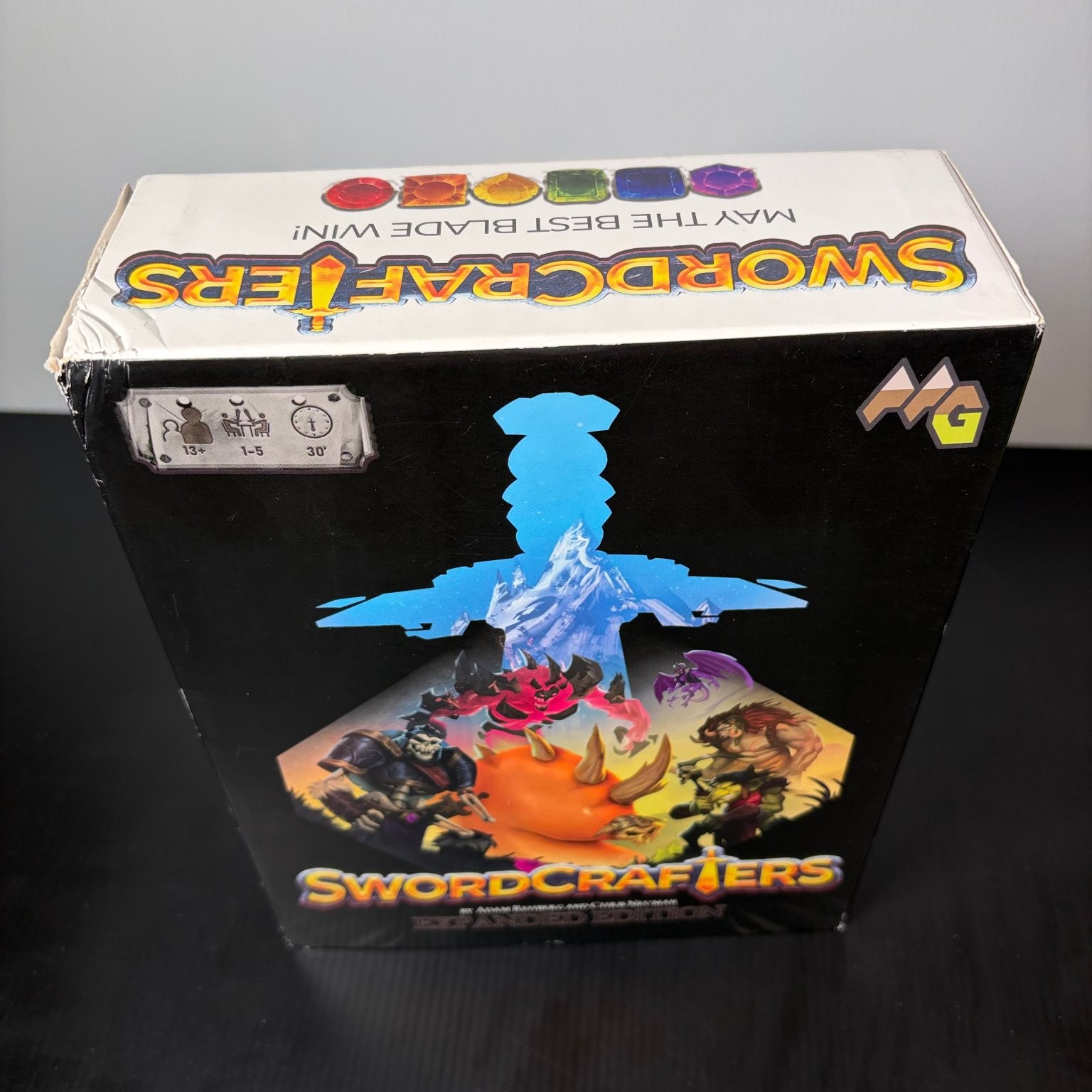 Swordcrafters Expanded Edition Board Game 1-5 Players Ages 13+ Complete