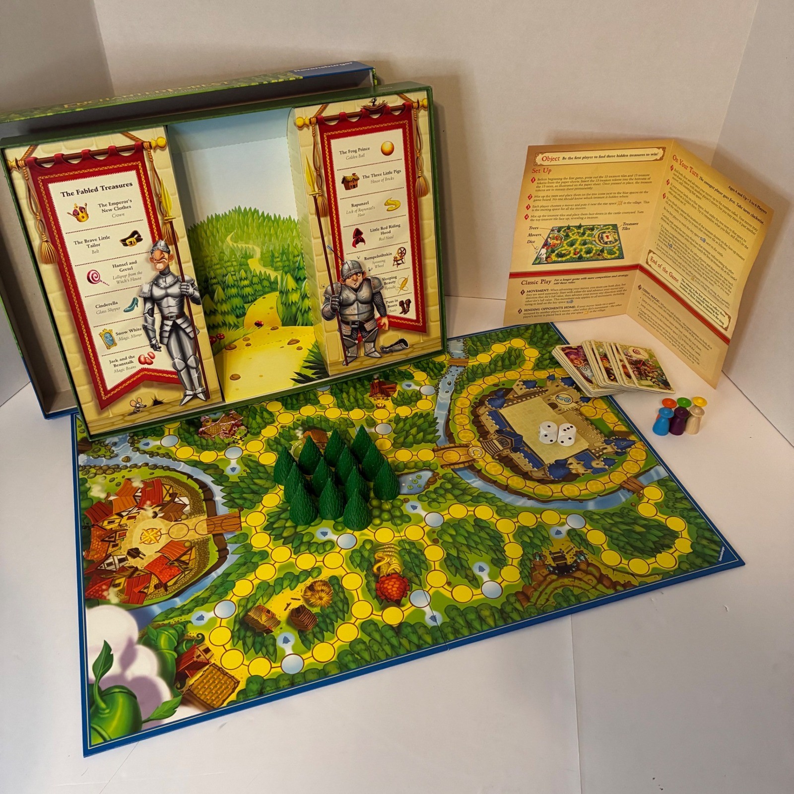 Ravensburger Enchanted Forest Magical Treasure Hunt Fairy Tales Board Game 4+