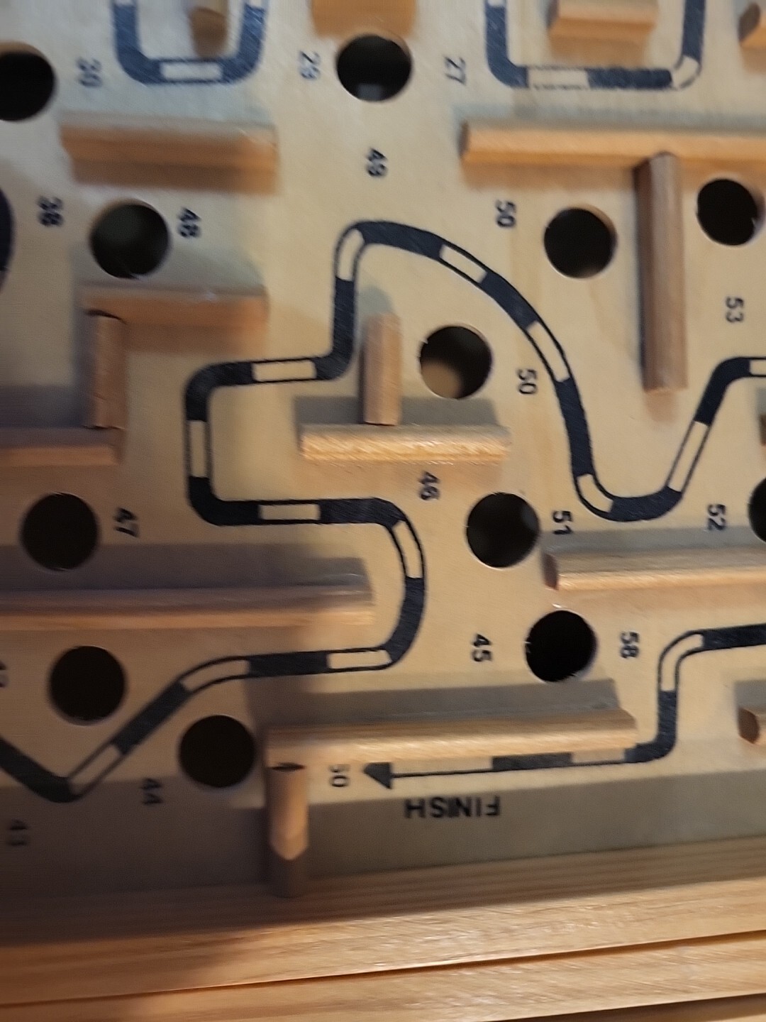 Labyrinth Wooden Maze Game with One Steel Marble, Puzzle Game for Adults, Kids