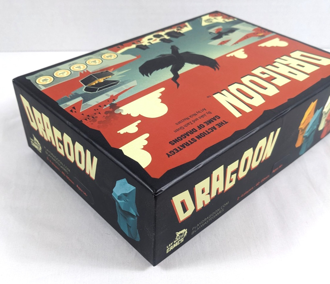DRAGOON Board Game Standard 4th Edition Used COMPLETE Lay Waste Games 2018