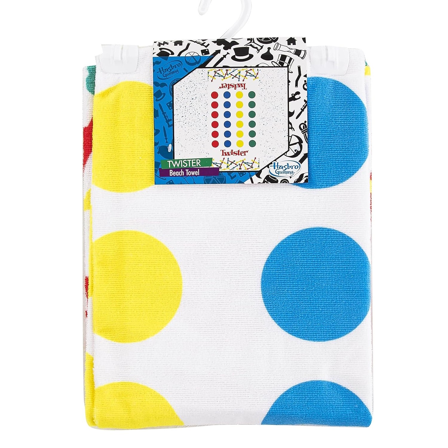 Hasbro Twister Beach Towel 27x 57 inch ages 3+