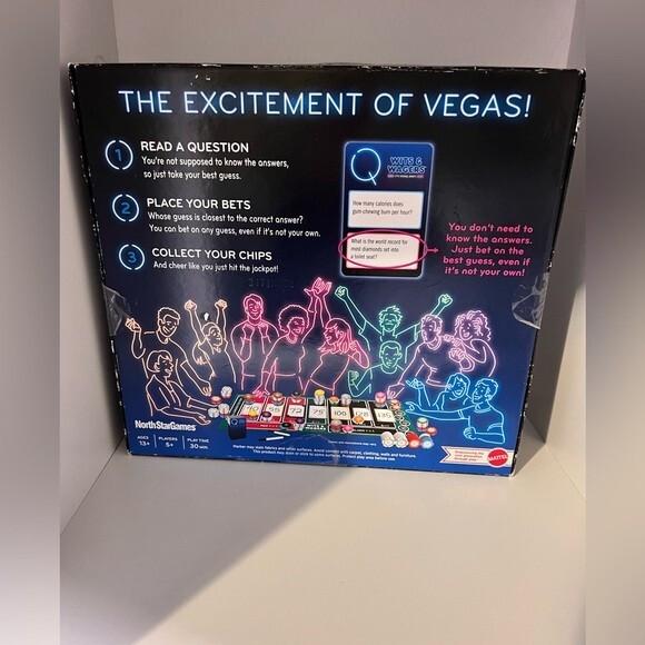 Wits and Wagers Family Edition – Awesome Games Party Board Game New! &