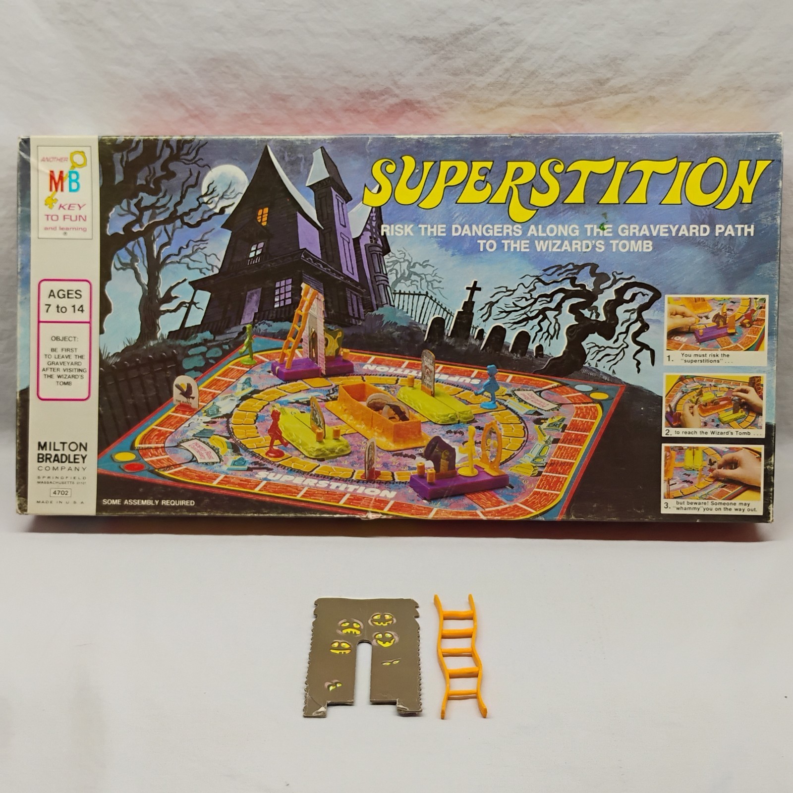 Ladder Keep Out Pc Superstition Milton Bradley 1977 Board Game Replacement Piece