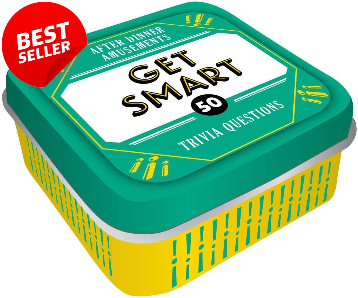 After Dinner Amusements Get Smart Trivia Card Game 50 Family Questions – US