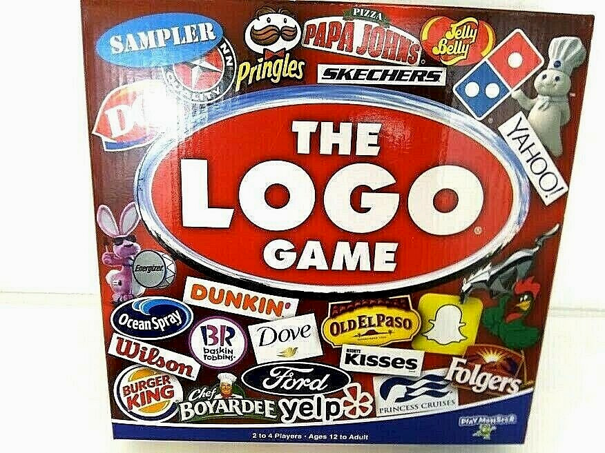 PlayMonster Board Game The Logo Game Test Your Skills 12 And Up IN STOCK NEW
