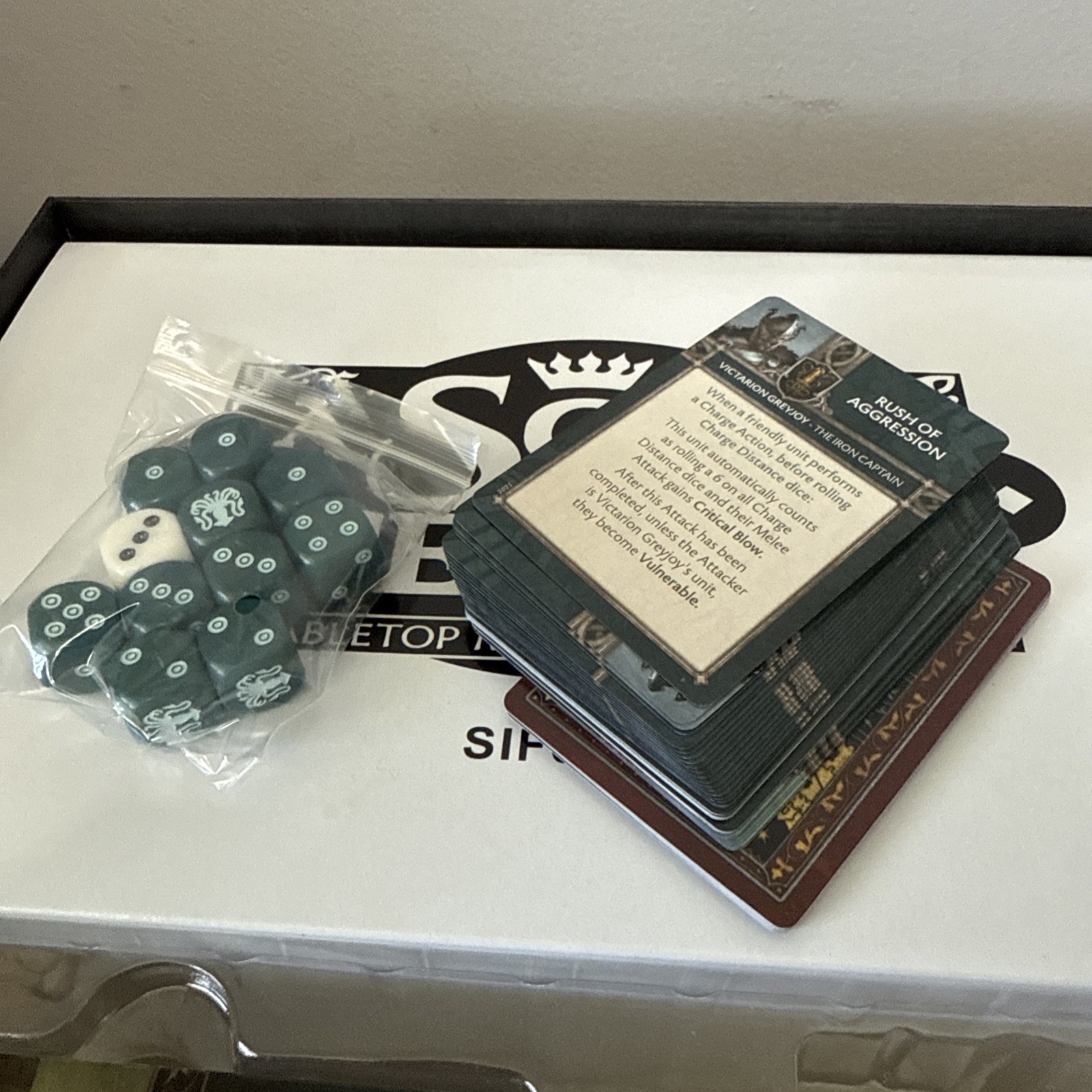 A Song of Ice and Fire Miniatures Games – Greyjoy Starter Set NEW In Opened Box