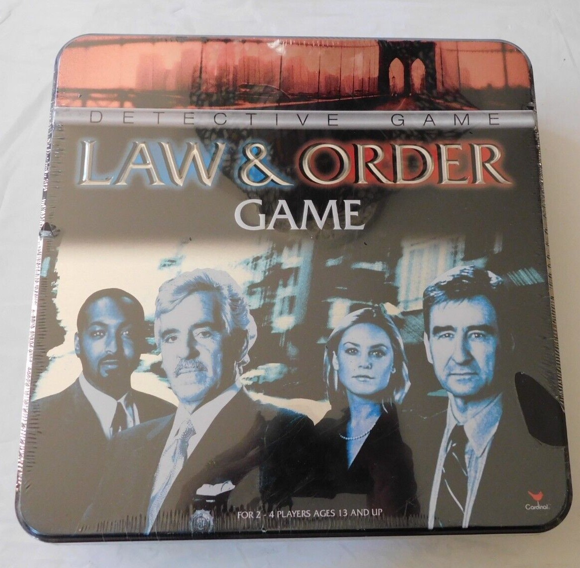 Law & Order Detective Game- TV Show – NEW Sealed in Tin Box.