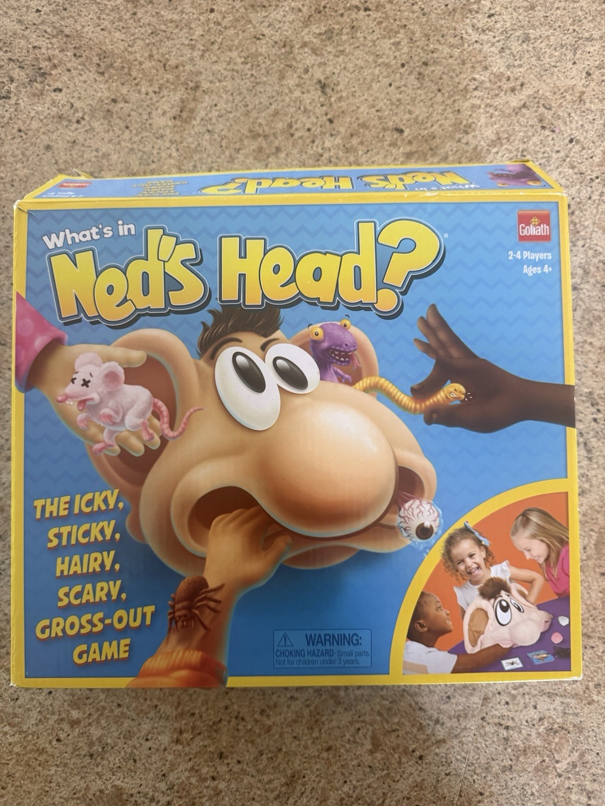 WHAT’S IN NED’S HEAD? – Family Game GROSS-OUT FUN – Goliath Games 2020