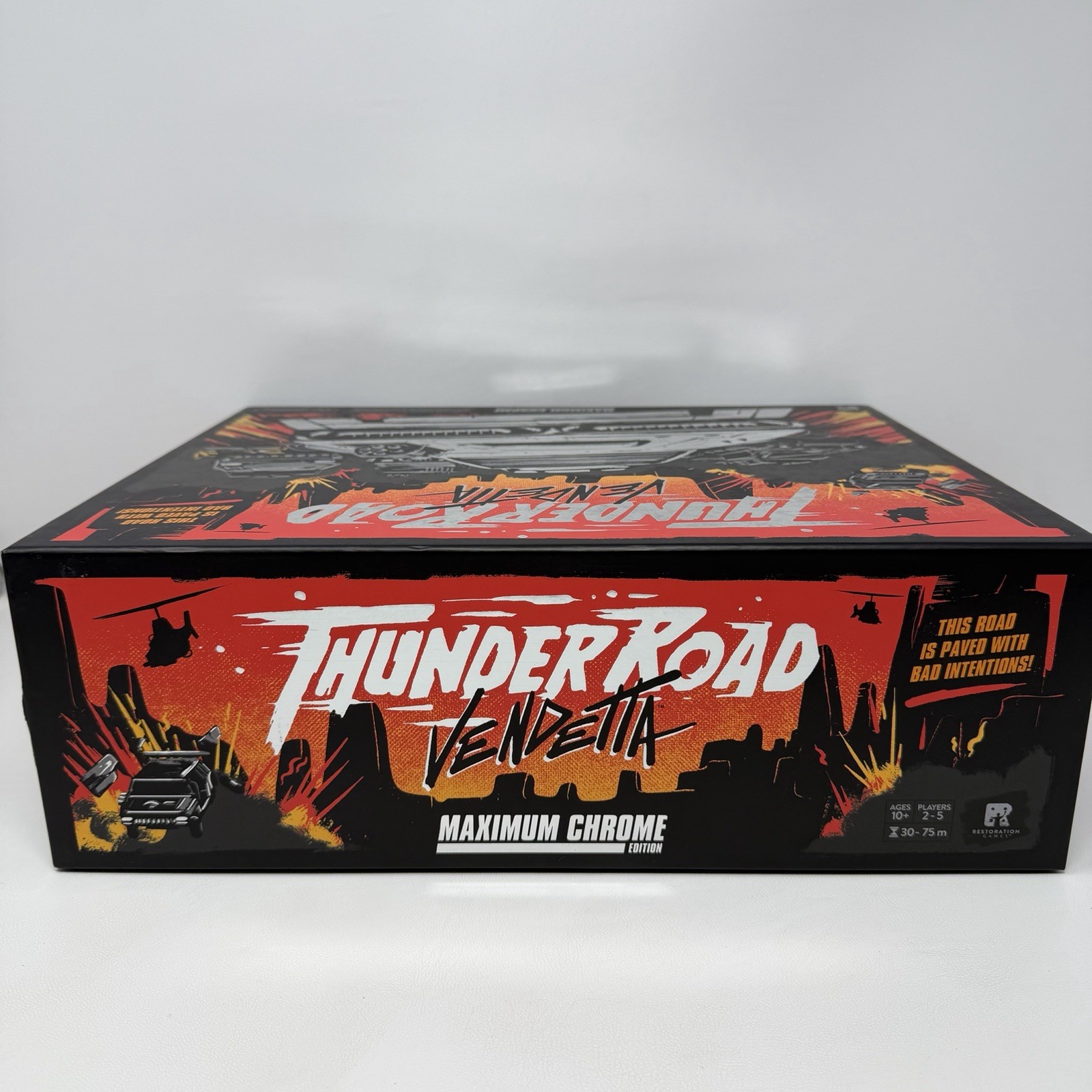 Thunder Road Vendetta Maximum Chrome Edition Restoration Games Complete