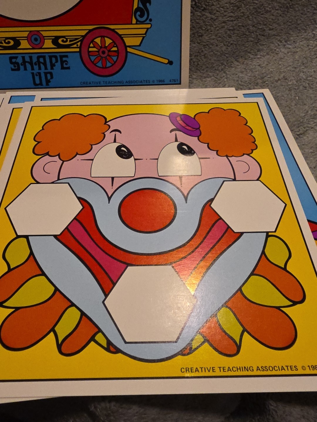 Vintage Shape Up Creative Teaching Associates 1986 Kids Learn