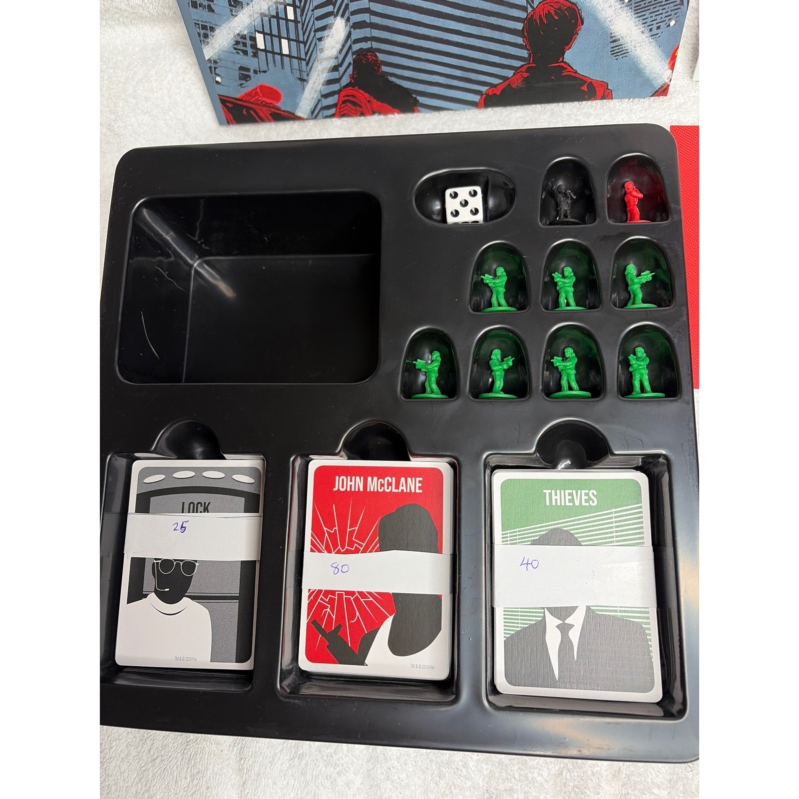 Die Hard The Nakatomi Heist Board Game The Op USAopoly Strategy Game 2019