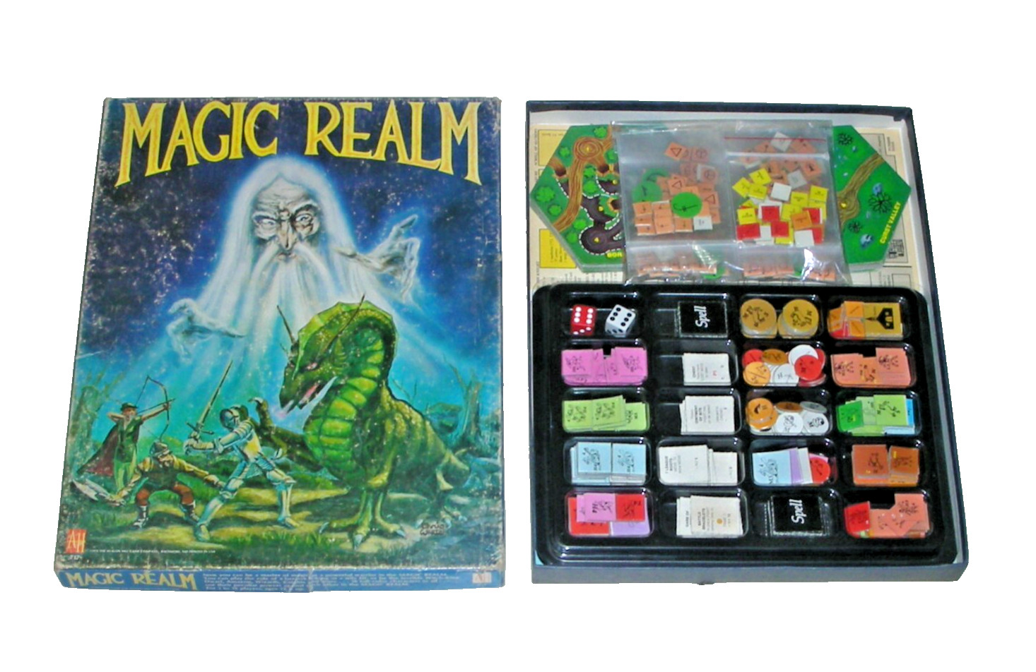Magic Realm Board Game – First Edition Box Set – Errata and Misprints – Verified