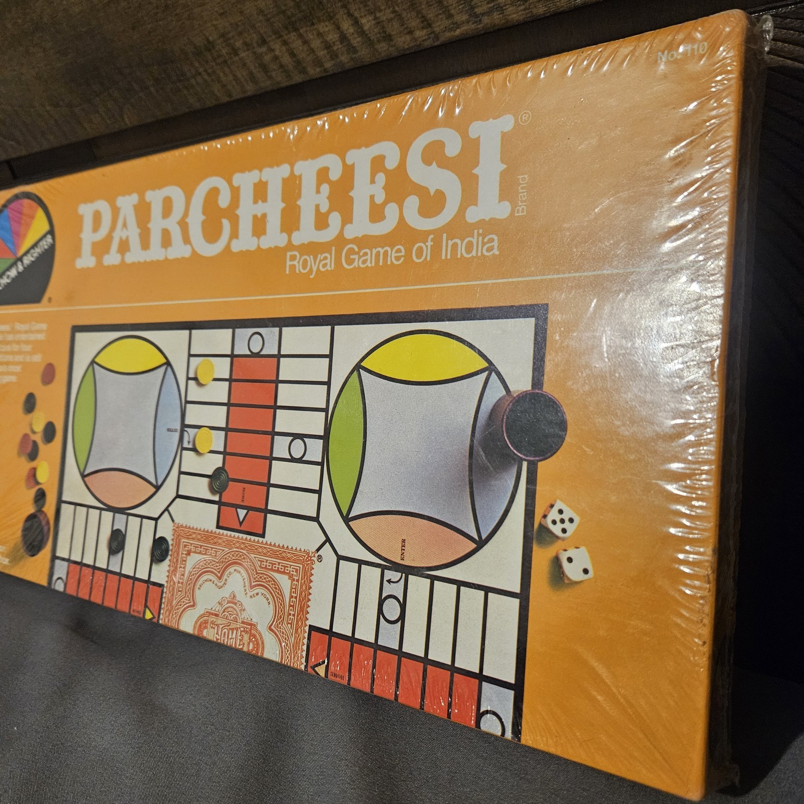 PARCHEESI Game Selchow & Righter Vintage 1982 Deluxe Edition