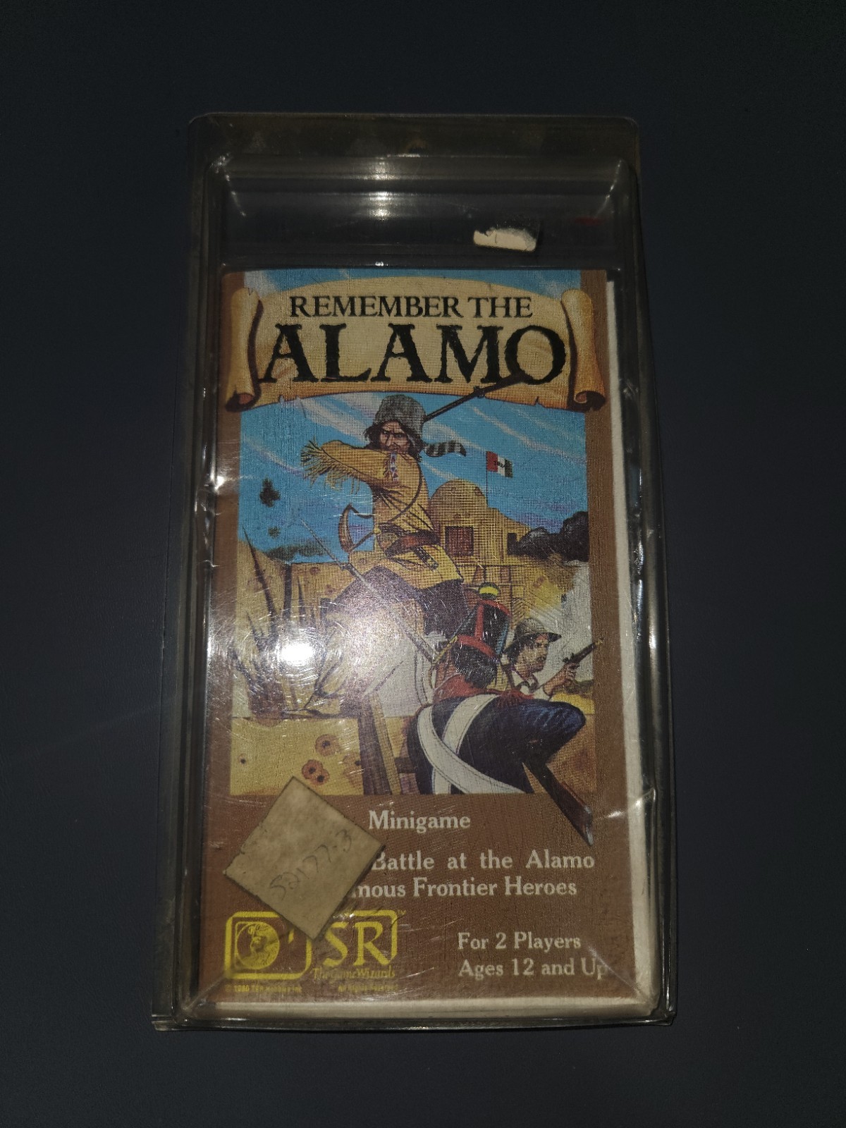 Remember the Alamo! (1982 TSR) • Historical Wargame with Jim Bowie, Davy Crocket