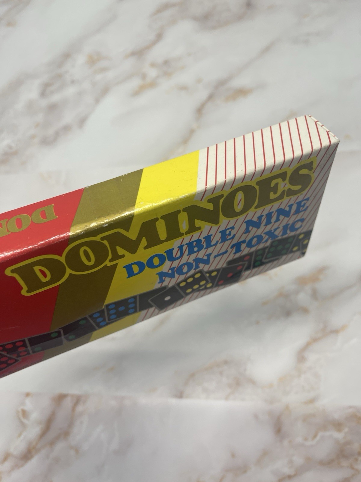 Vintage Tiger Dominoes Set Complete Double Nine Made In Thailand