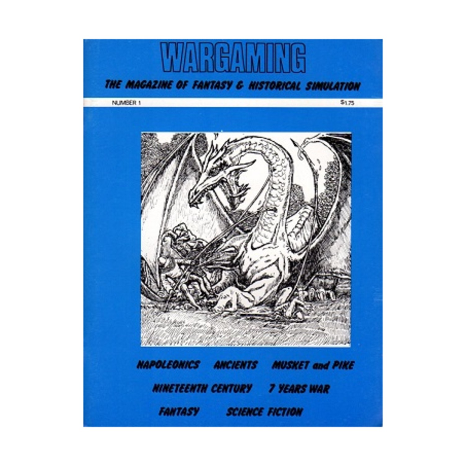 FGU Wargaming Ma #1 “Hannibalic War, Musket & Pike Rules, Caesar and th Mag VG
