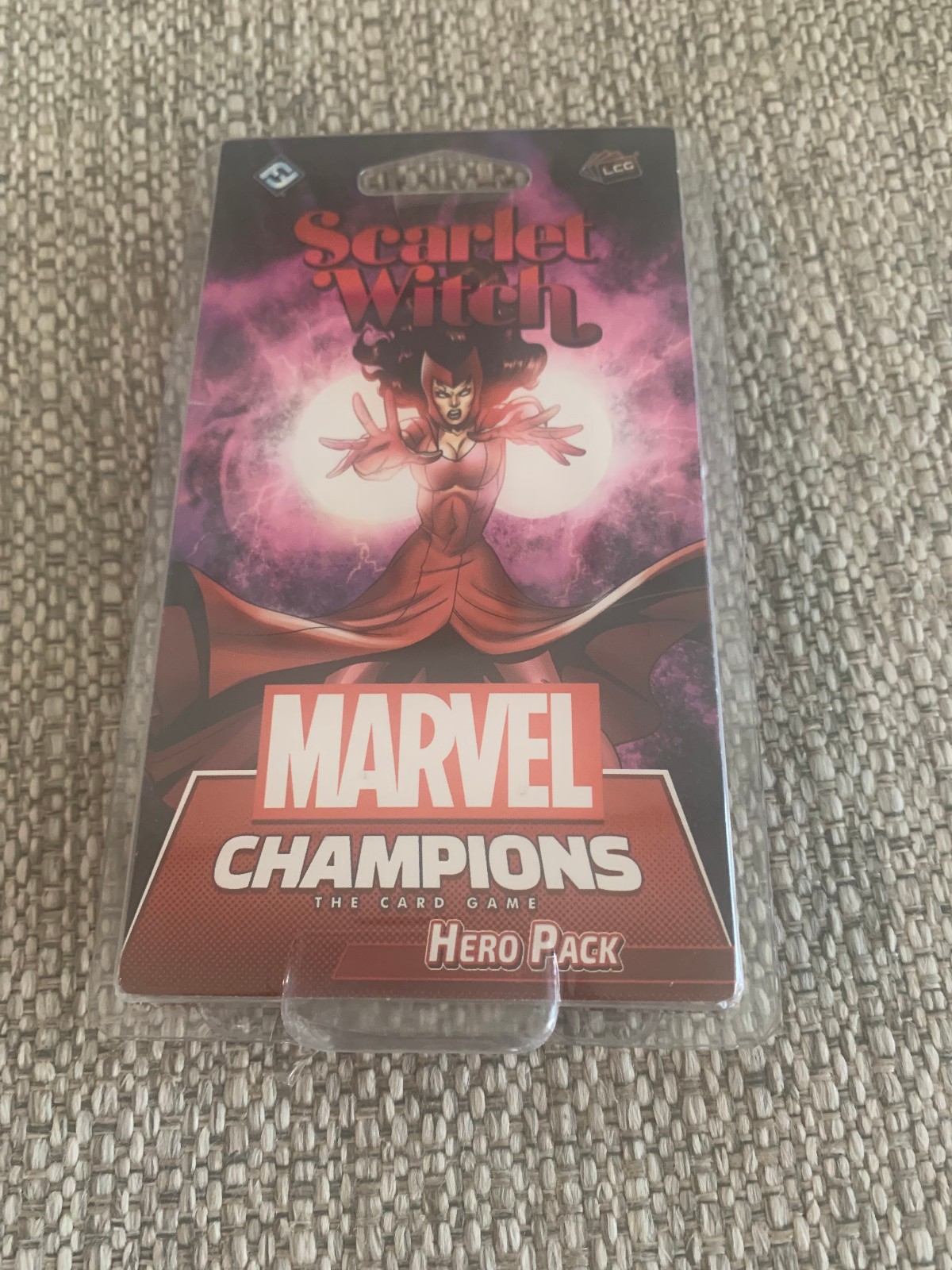 Marvel Champions LCG Scarlet Witch Hero Pack Comics Collection New Factory Seale