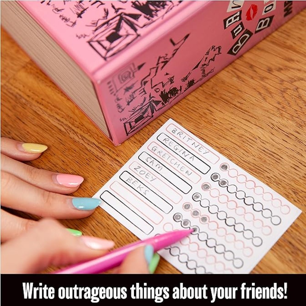 Mean Girls Burn Book Party Card Game Family Board Game Based on The Comedy