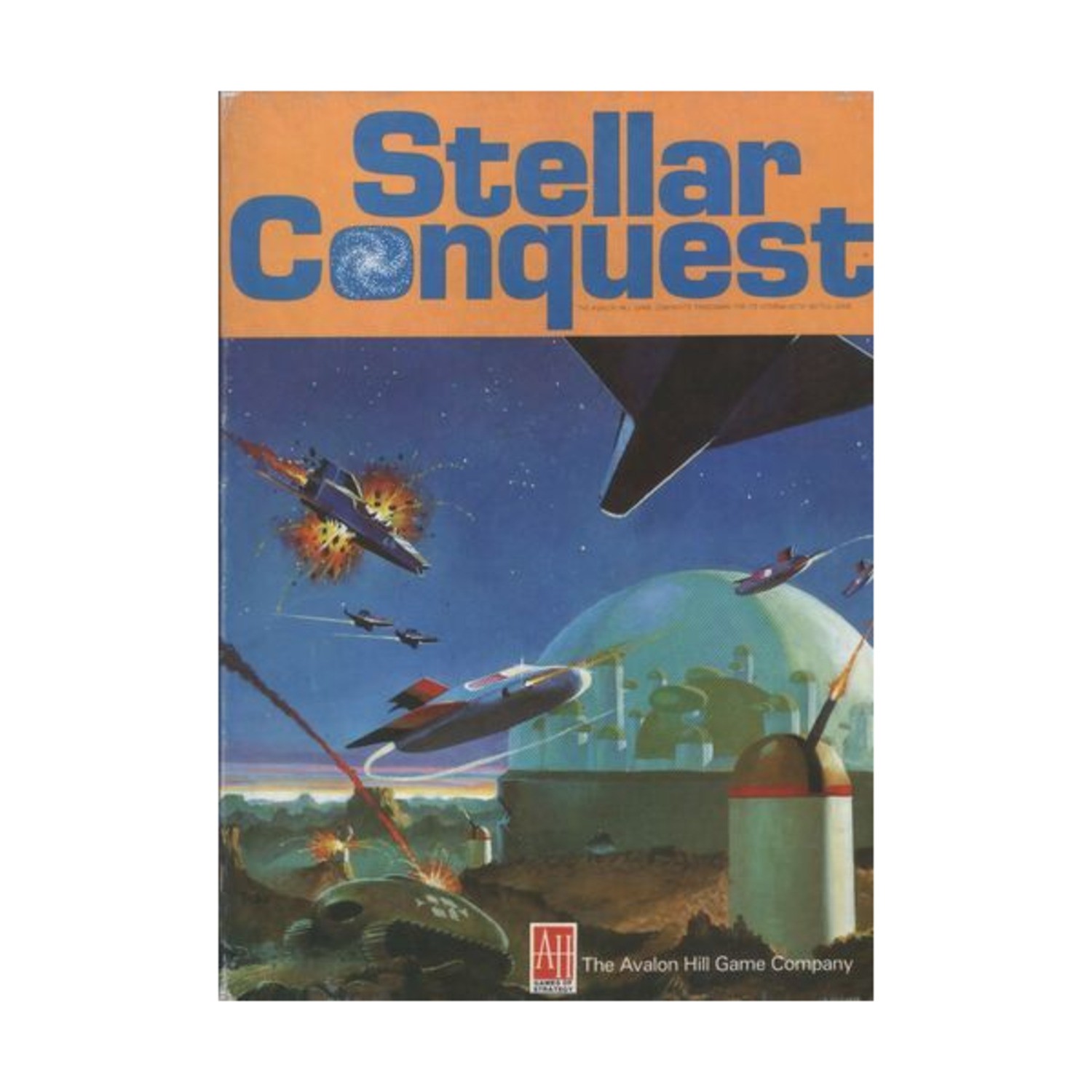 Avalon Hill Sci Fi Stellar Conquest Box VG+/NM