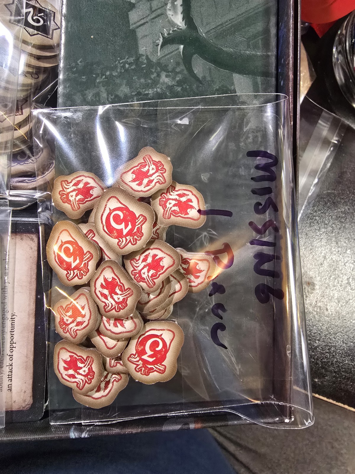 Arkham Horror The Card Game Core Set Complete Except 2 Missing Tokens LCG