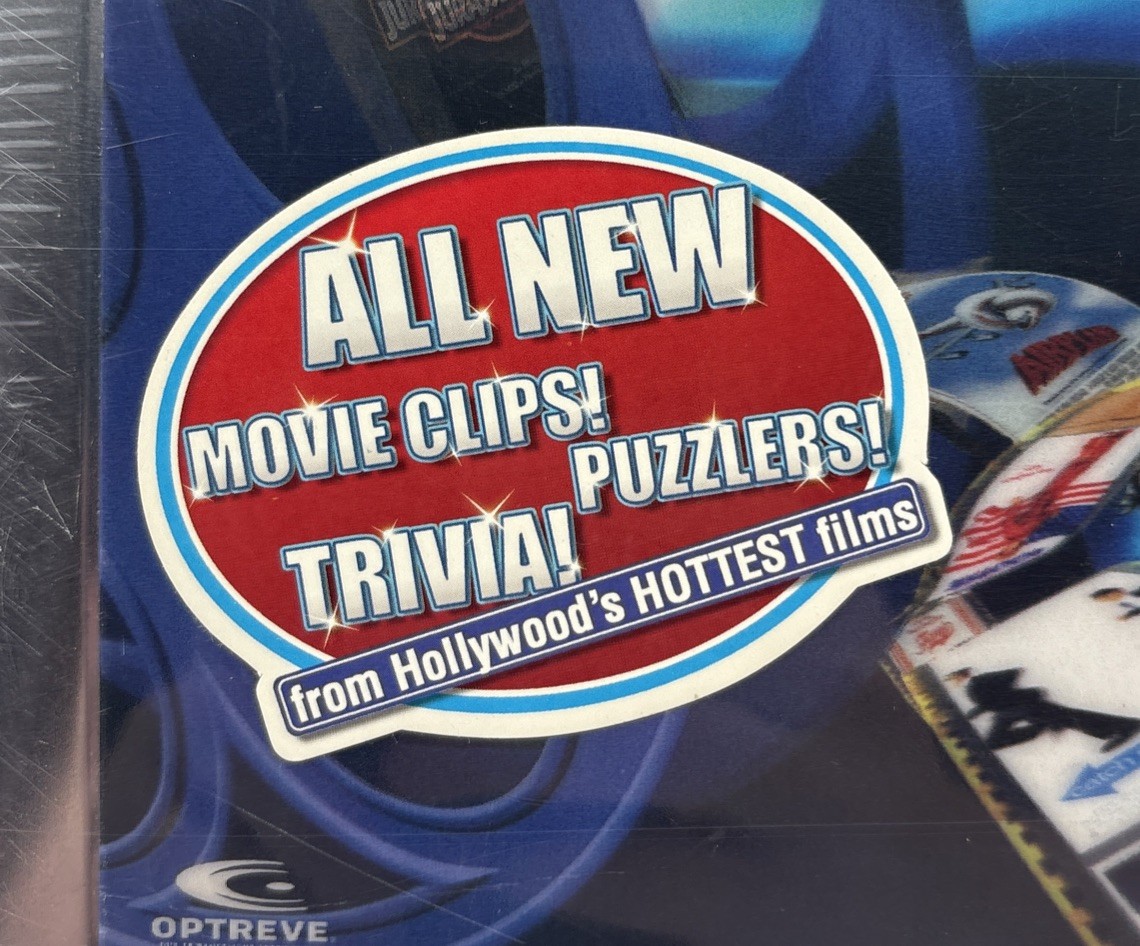 Scene It? Movie 2nd Edition Deluxe DVD Trivia Board Game 2007 Metal Tin Box New