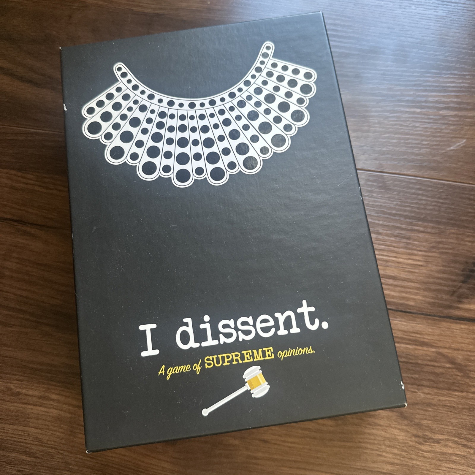 I Dissent Board Game A Game of Supreme Opinions Ruth Bader Ginsberg RBG Court