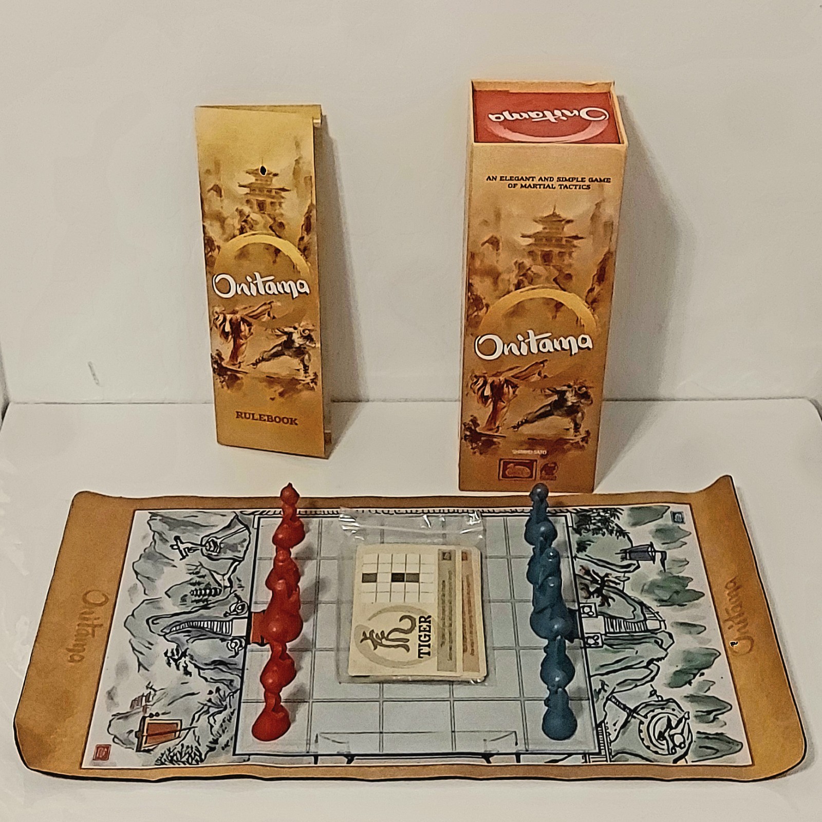 Onitama Board Game Of Martial Tactics Arcane Wonders Strategy Game 100% Complete