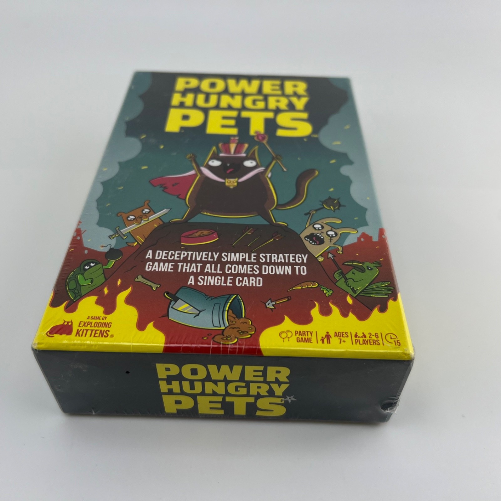 Exploding Kittens: Power Hungry Pets – Board Game