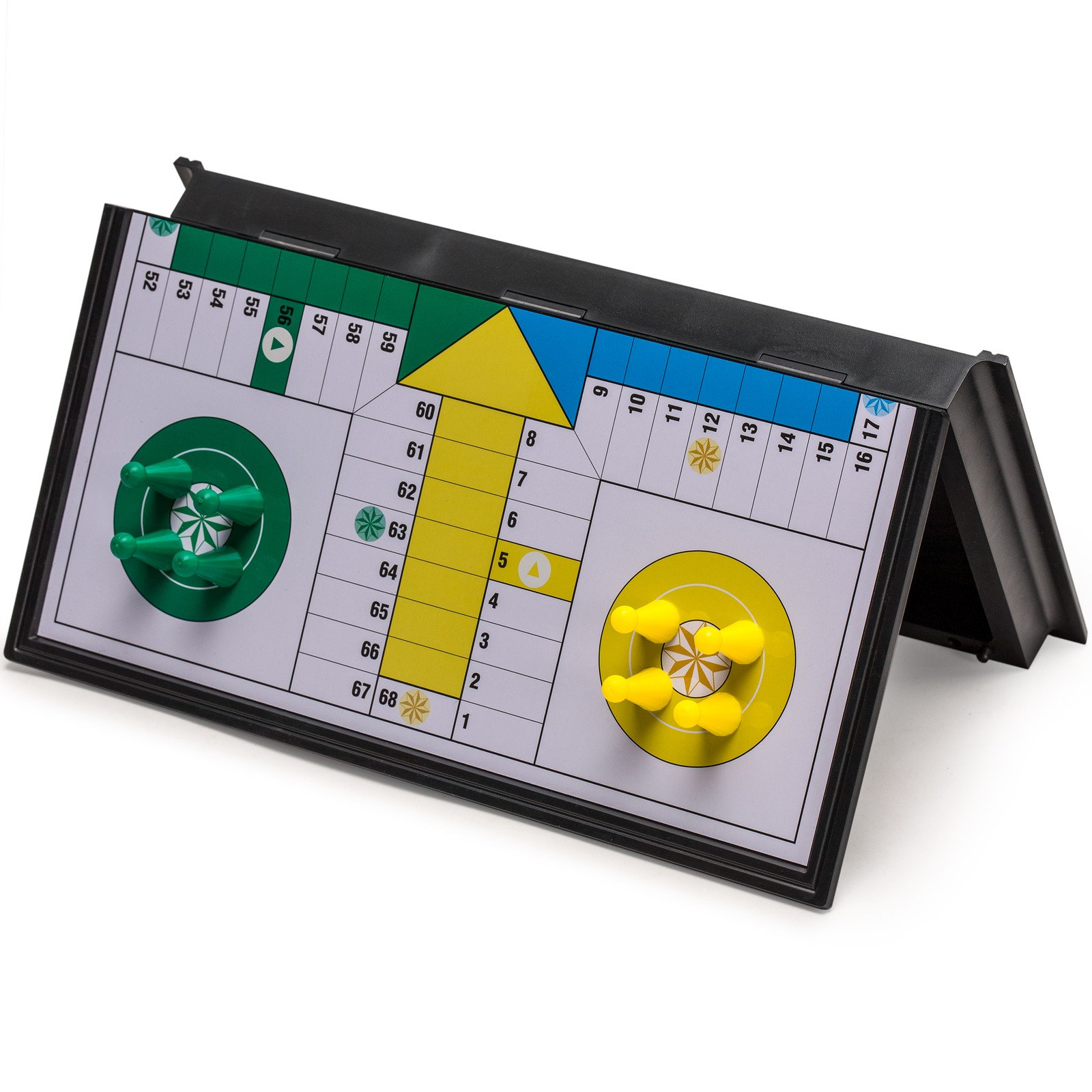 Ludo Magnetic Folding Travel Board Game Set – 9.8″