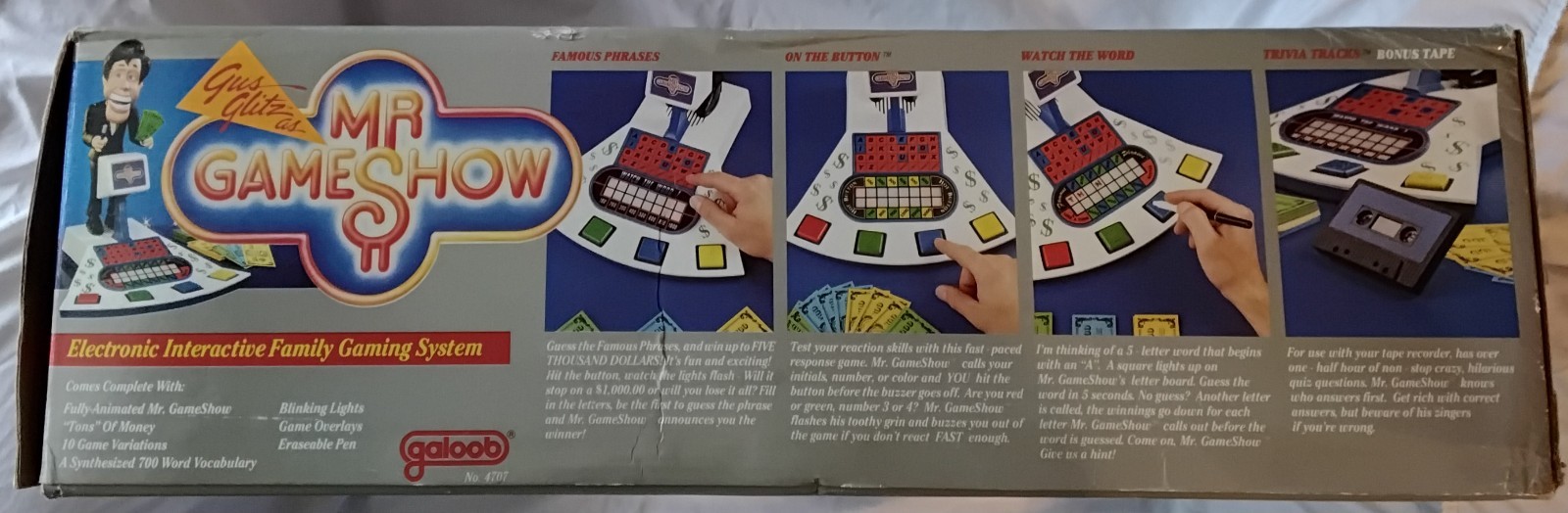 Gus Glitz is Mr game show – Electronic – TESTED – Gently Used/ Unopened Pieces