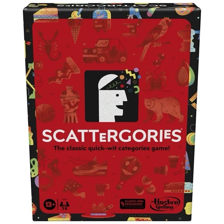 Scattergories Classic Game 2 Or More Players QUICK-WIT CATEGORIES Ages 13+ P1