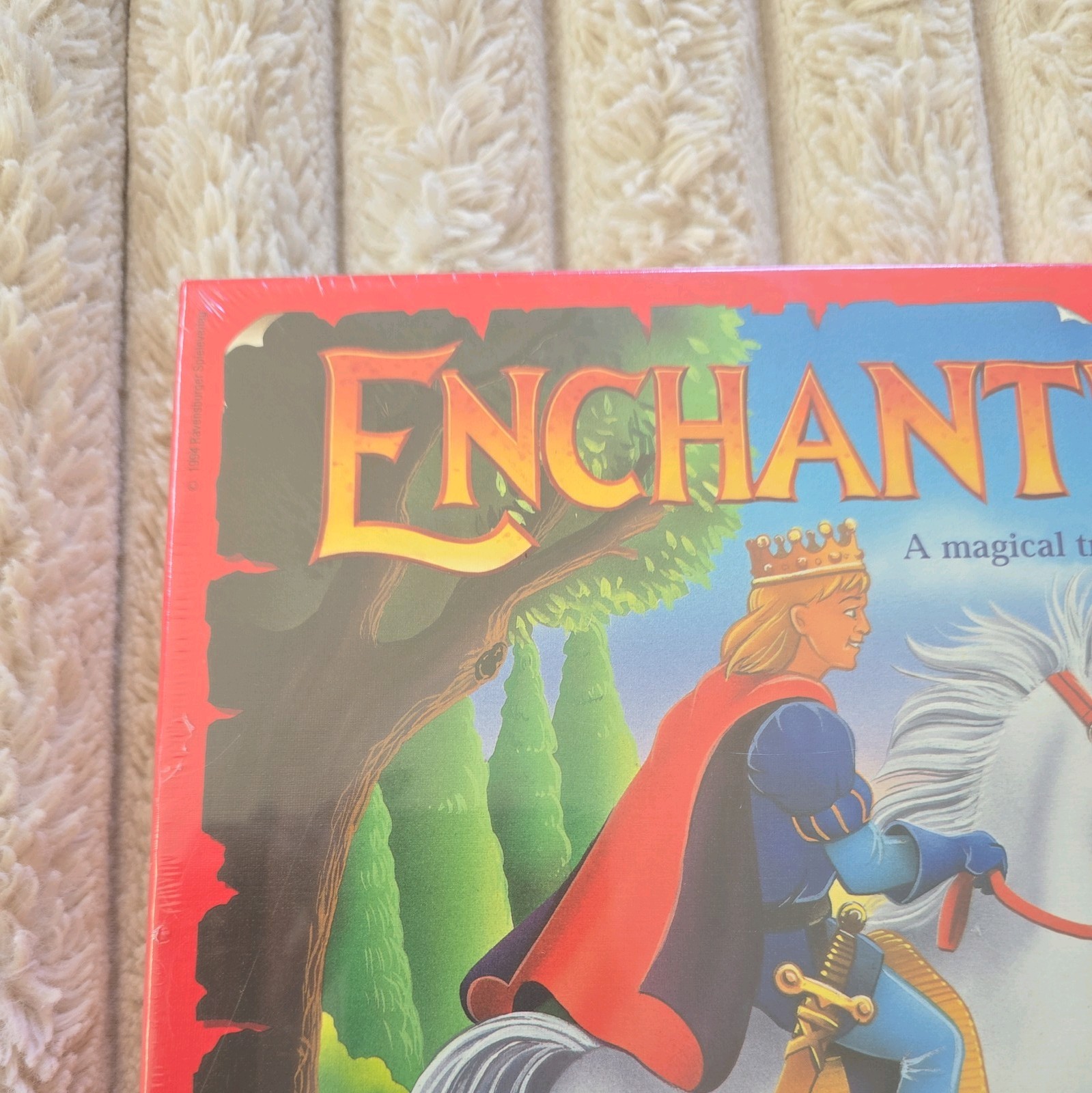Enchanted Forest Magical Treasure Hunt Board Game 1994**SEALED**NEW**